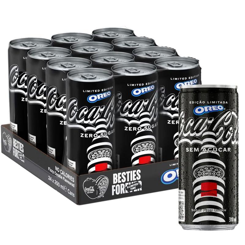 Kit c/ 12und COCA-COLA OREO Sem Açucar 310ml Edição Limitada